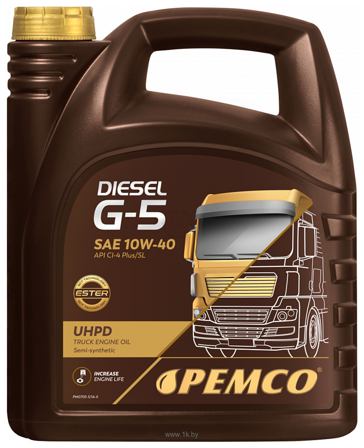 Фотографии Pemco DIESEL G-5 UHPD 10W-40 5л