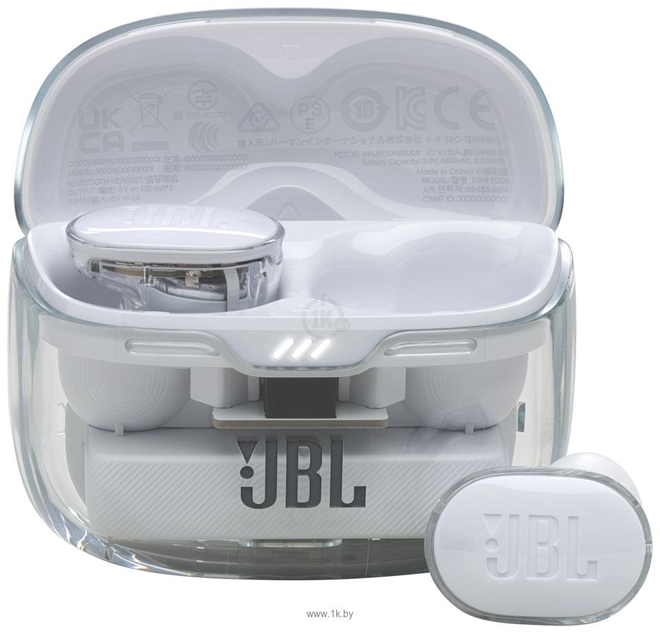 Фотографии JBL Tune Buds Ghost Edition (белый)