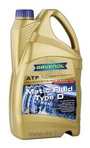 Фотографии Ravenol ATF Matic Fluid Type D 5л