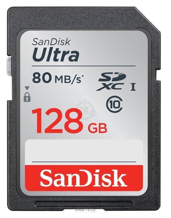 Фотографии Sandisk Ultra SDXC Class 10 UHS-I 80MB/s 128GB