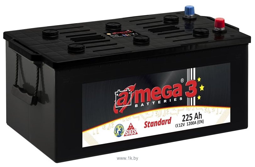 Фотографии A-mega Standard 225 L евро (225Ah)