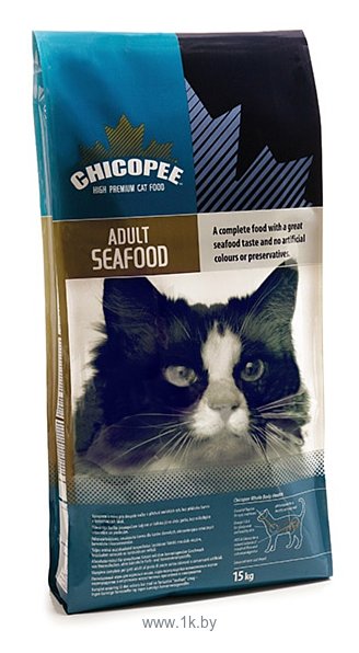 Фотографии Chicopee (0.4 кг) Для кошек с морепродуктами