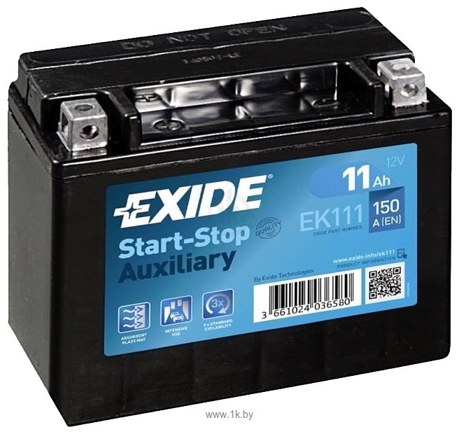 Фотографии Exide Start-Stop Auxiliary EK111