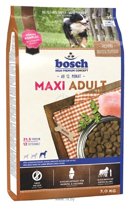 Фотографии Bosch (3 кг) Adult Maxi