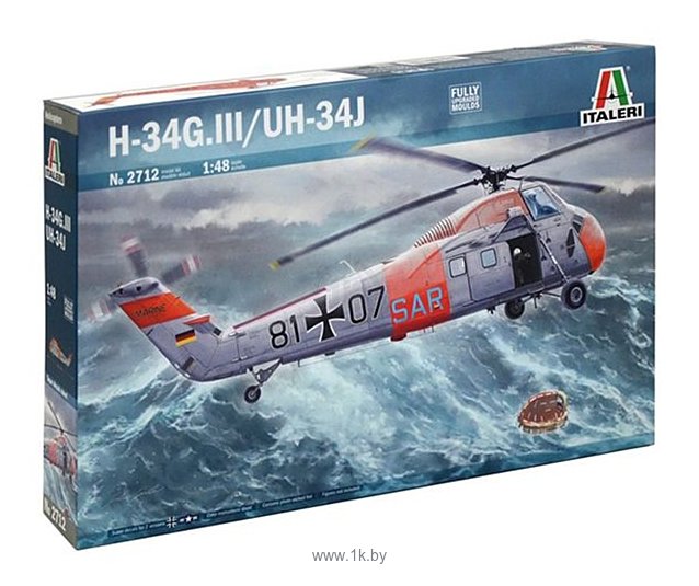 Фотографии Italeri 2712 Американский транспортный вертолет H-34G.III/UH-34J