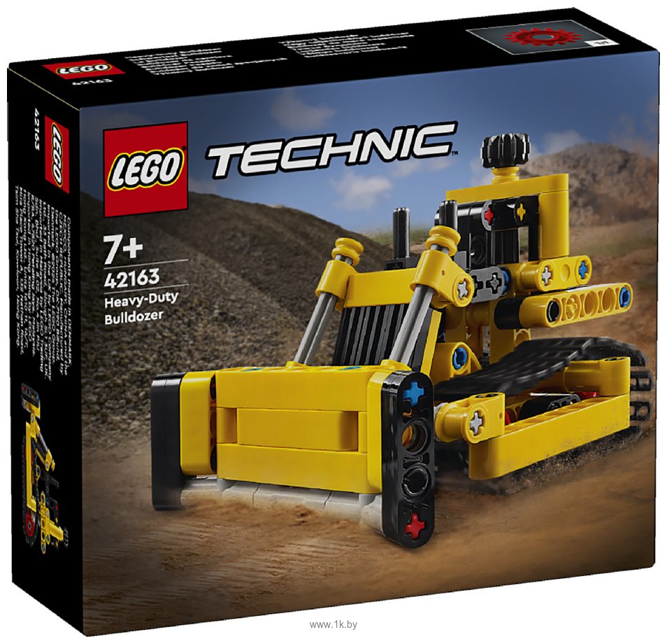 Фотографии LEGO Technic 42163 Сверхмощный бульдозер