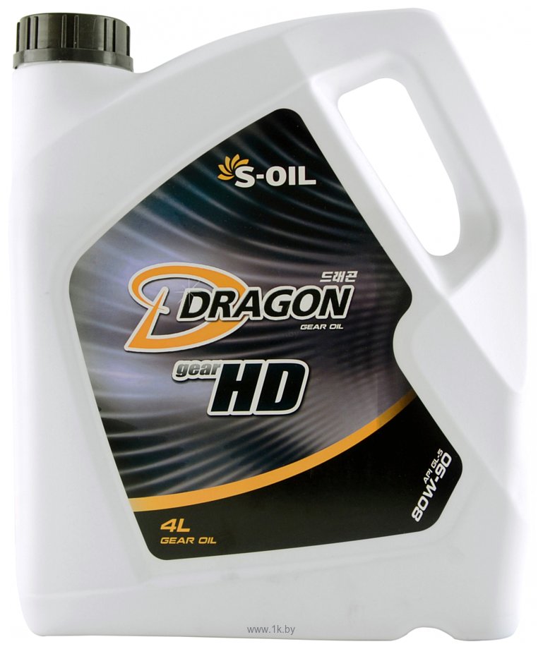 Фотографии S-OIL DRAGON Gear HD 80W-90 4л