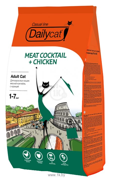 Фотографии DailyCat (10 кг) Adult Meat Cocktail + Chicken