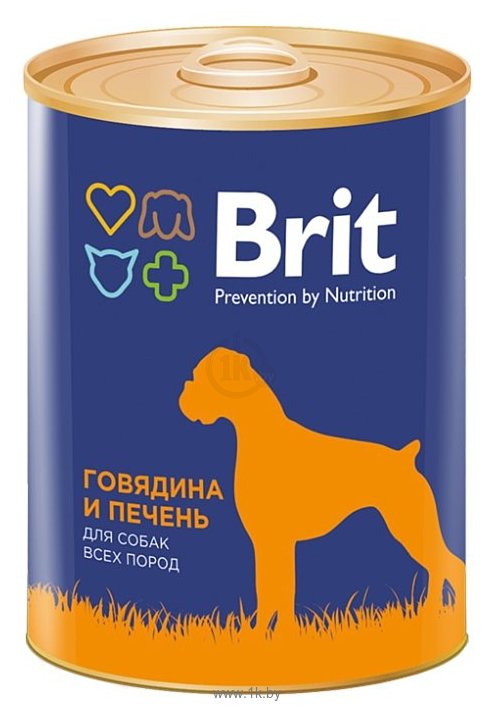 Фотографии Brit (0.85 кг) 12 шт. Консервы для собак Говядина и печень