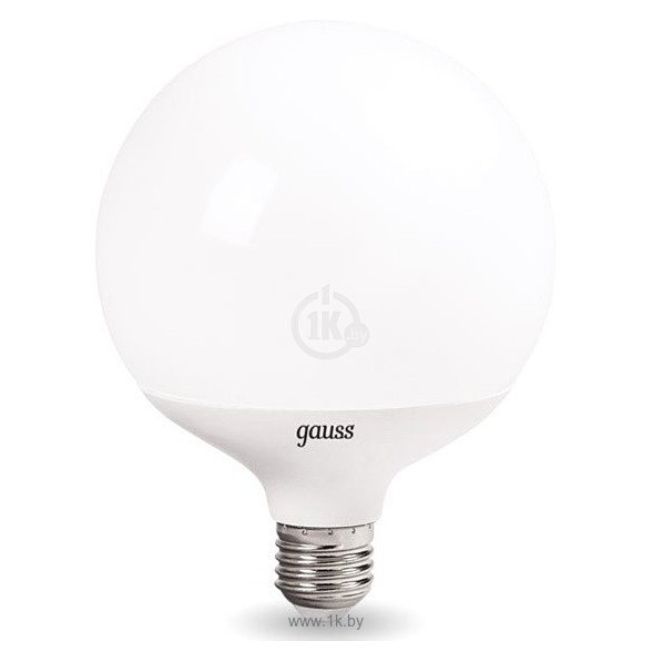 Фотографии Gauss LED G95 16W 3000K E27 105102116