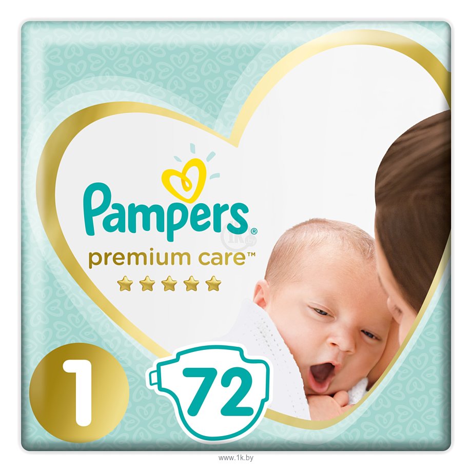 Фотографии Pampers Premium Care 1 Newborn 72 шт