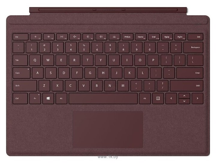 Фотографии Microsoft Surface Pro Signature Type Cover Burgundy