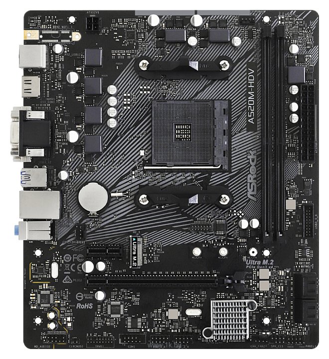 Фотографии ASRock A520M-HDV