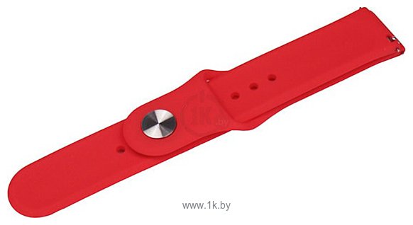 Фотографии KST силиконовый для Samsung Galaxy Watch Active2 44mm (красный)
