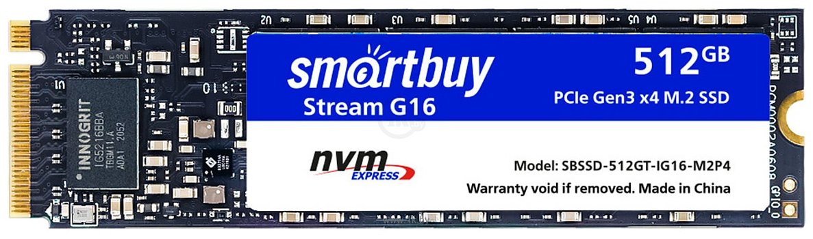 Фотографии Smart Buy Stream G16 512GB SBSSD-512GT-IG16-M2P4