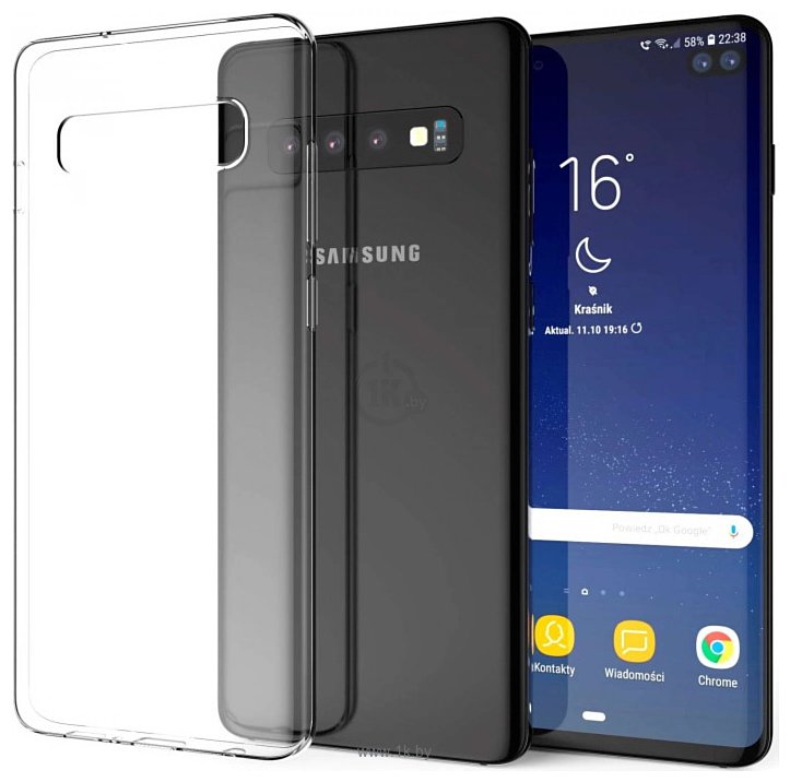 Фотографии Case Better One для Samsung Galaxy S10 (прозрачный)