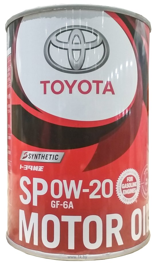 Фотографии Toyota Motor Oil SP GF-6A 0W-20 1л