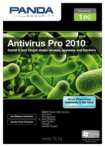 Фотографии Panda Antivirus Pro 2010 (3 ПК, 1 год) UJ12AP10