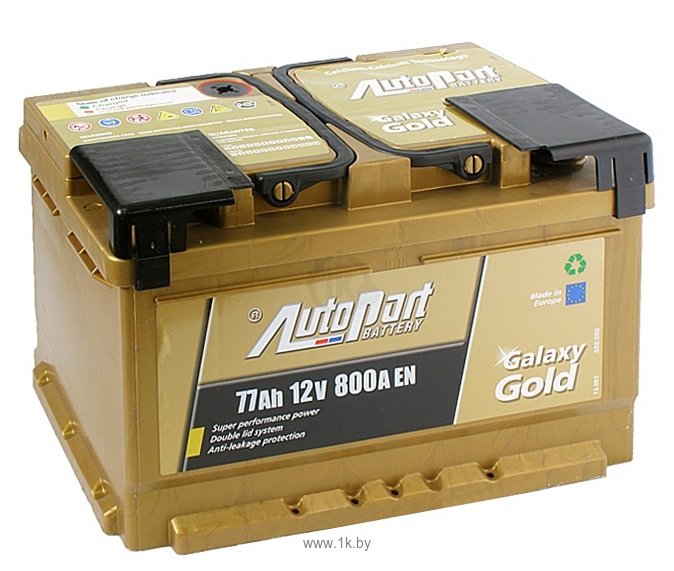 Фотографии AutoPart Galaxy Gold Ca-Ca R+ (77Ah)