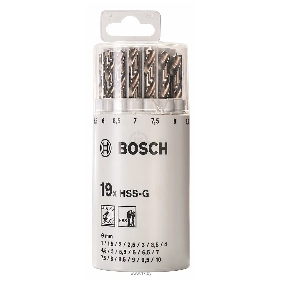 Фотографии Bosch 2607018361 19 предметов