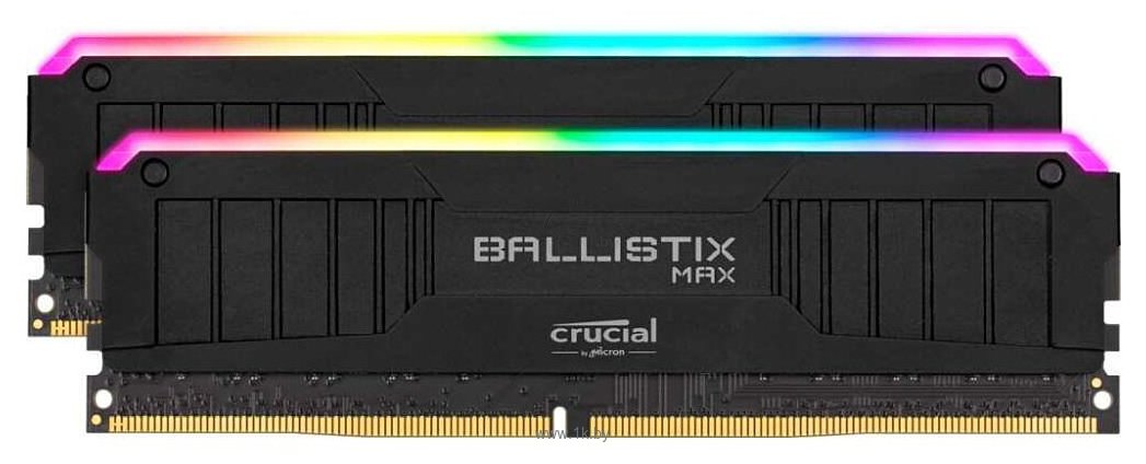 Фотографии Crucial Ballistix MAX RGB BLM2K8G44C19U4BL