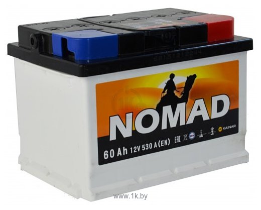 Фотографии Nomad 6СТ-60е низкий (60Ah)