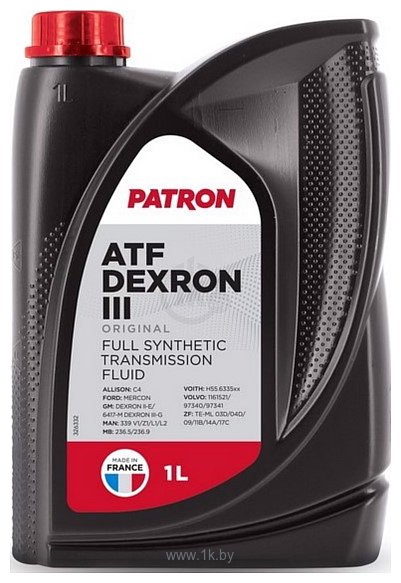 Фотографии Patron ATF Dexron III Original 1л