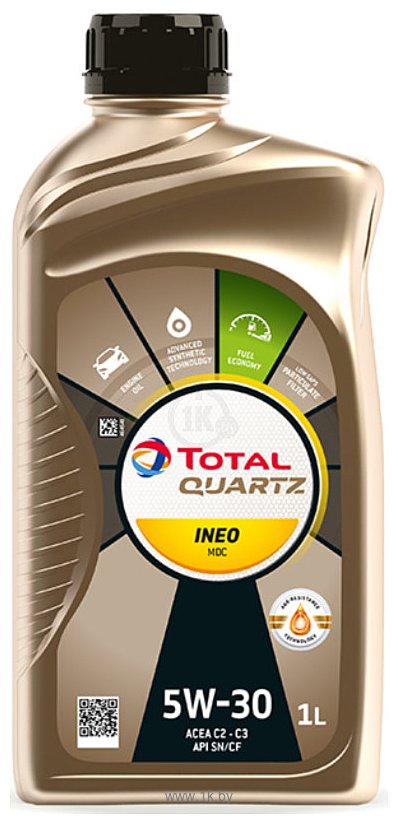 Фотографии Total Quartz Ineo MDC 5W-30 1л