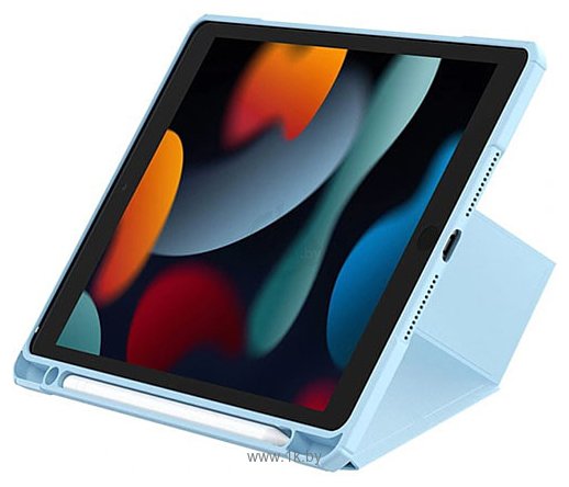 Фотографии Baseus Minimalist Series Protective Case для Apple iPad 10.2 (голубой)