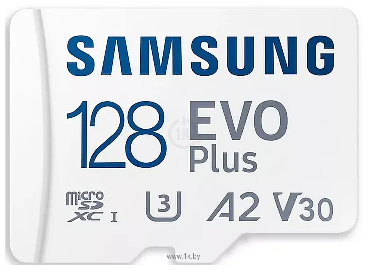 Фотографии Samsung EVO Plus 2024 microSDXC 128GB (с адаптером) Фотографии Samsung EVO Plus 2024 microSDXC 128GB (с адаптером)