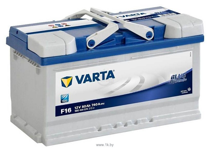 Фотографии VARTA BLUE Dynamic F16 580400074 (80Ah)