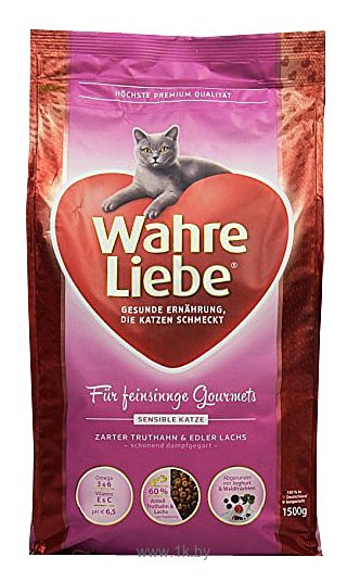 Фотографии Wahre Liebe (1.5 кг) Для привередливых и аллергичных кошек