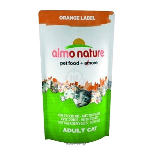 Фотографии Almo Nature (2 кг) Orange Label Adult Cat Turkey