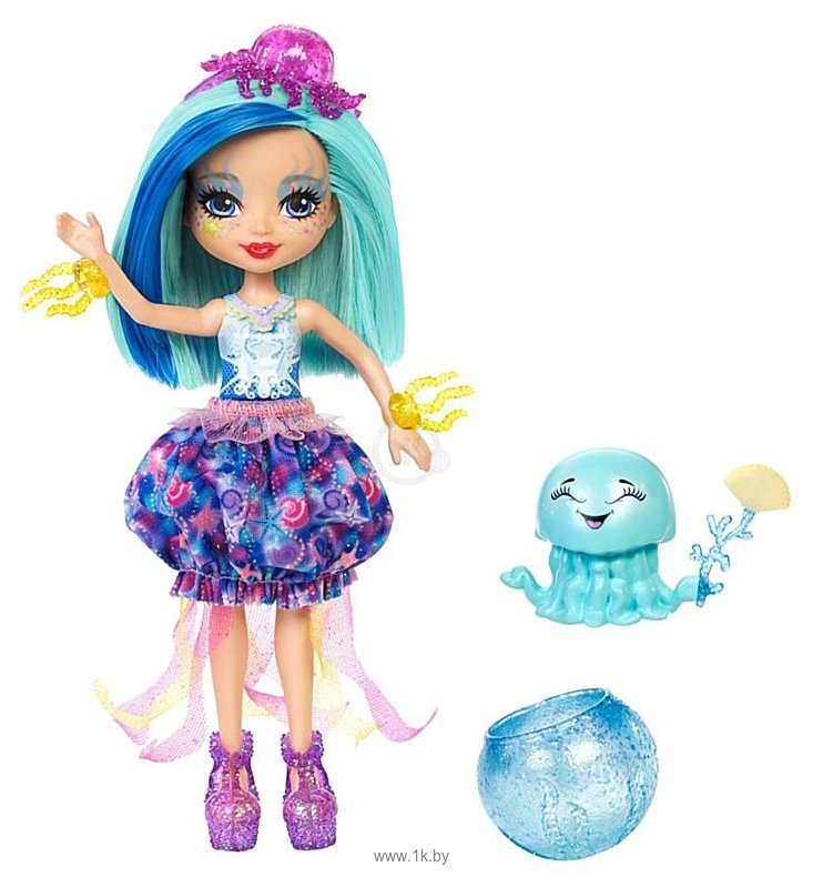Фотографии Enchantimals Jessa Jellyfish Doll & Marisa Water Animal Figure
