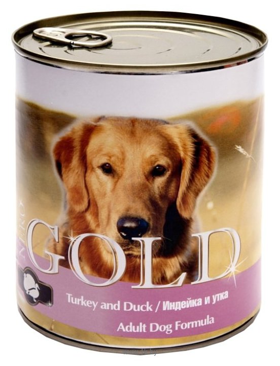 Фотографии Nero Gold Консервы для собак. Индейка и утка (0.81 кг) 1 шт.