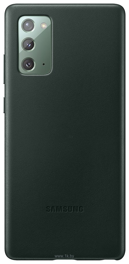 Фотографии Samsung Leather Cover для Galaxy Note 20 (зеленый)