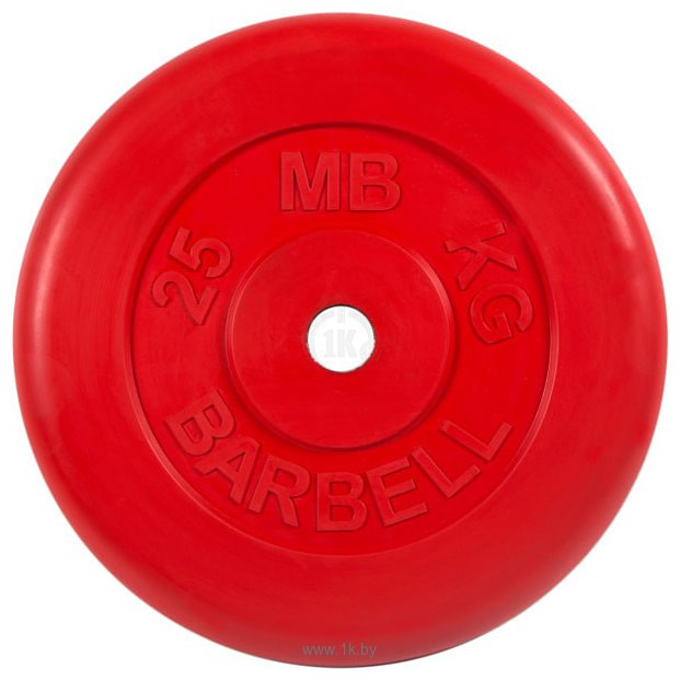 Фотографии MB Barbell Стандарт 26 мм (1x25 кг, красный)