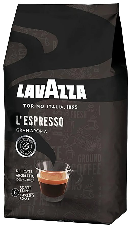 Фотографии Lavazza L'Espresso Gran Aroma в зернах 1000 г