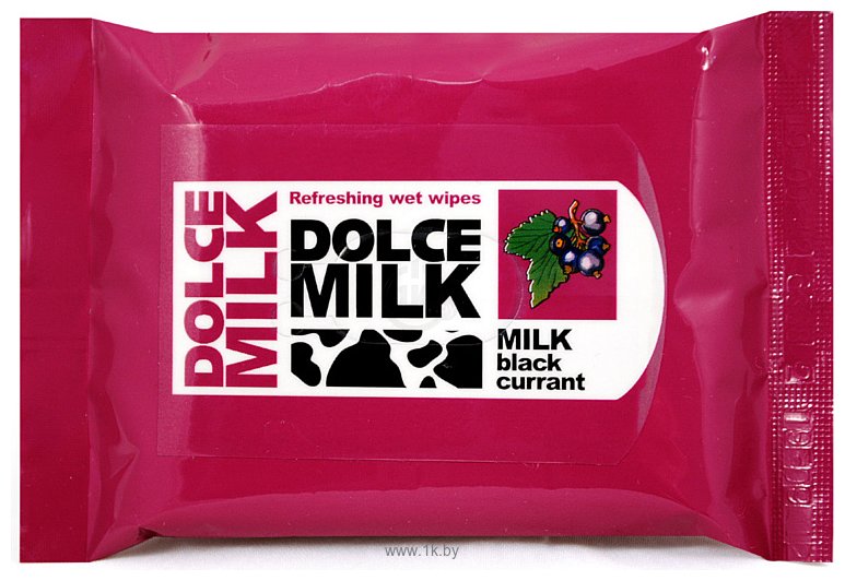 Фотографии Dolce Milk Освежающие "Молоко и черная смородина", 10 шт