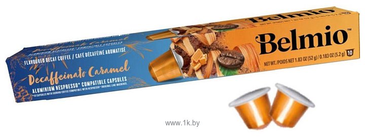 Фотографии Belmio Decaffeinato Caramel 10 шт