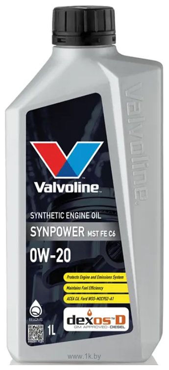 Фотографии Valvoline SynPower MST FE C6 0W-20 1л