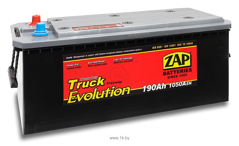 Фотографии ZAP Truck Evolution 69013 (190Ah)