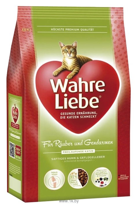 Фотографии Wahre Liebe (0.4 кг) Для активных, гуляющих на улице кошек