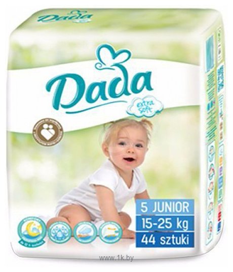 Фотографии Dada Extra soft 5 Junior 15-25 кг (44 шт.)