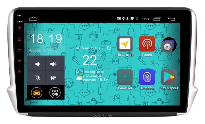 Фотографии Parafar IPS Peugeot 2008 Android 6.0 (PF892Lite)