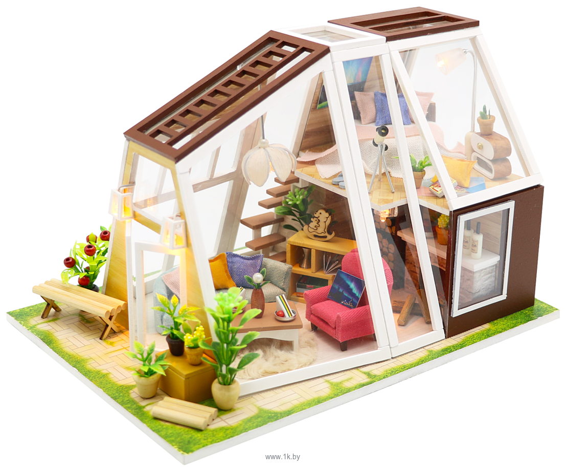 Фотографии Hobby Day DIY Mini House Хижина 21-ого века (M902)