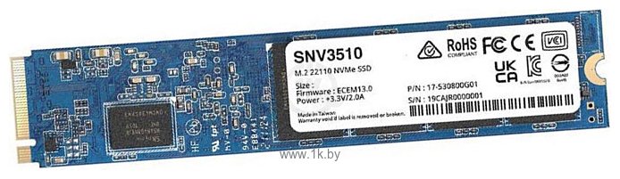 Фотографии Synology SNV3000 800GB SNV3510-800G