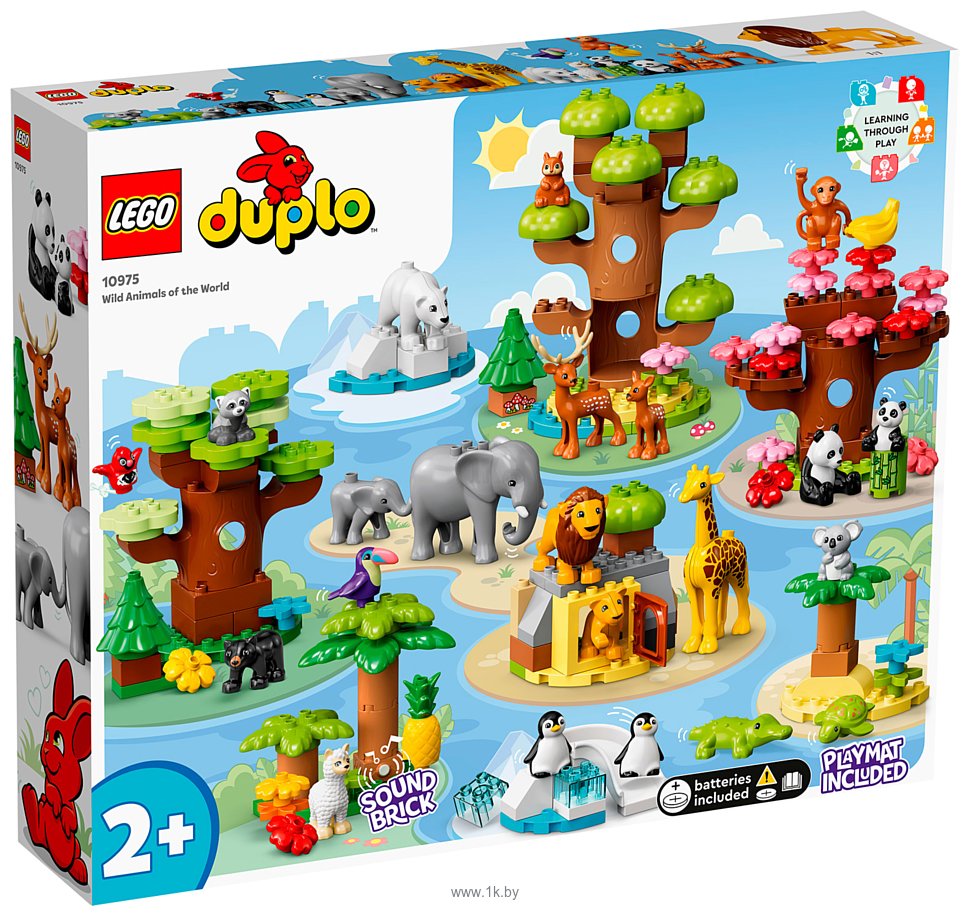 Фотографии LEGO Duplo 10975 Дикие животные мира