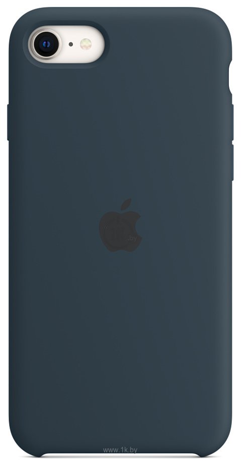 Фотографии Apple Silicone Case для iPhone SE (синяя бездна)