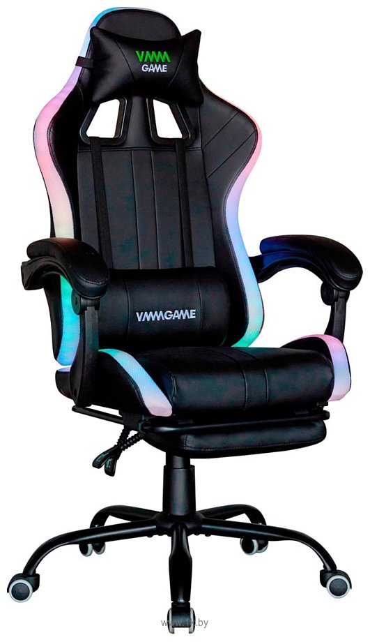 Фотографии VMM Game Throne RGB OT-B31RGBWE (черный/белый)